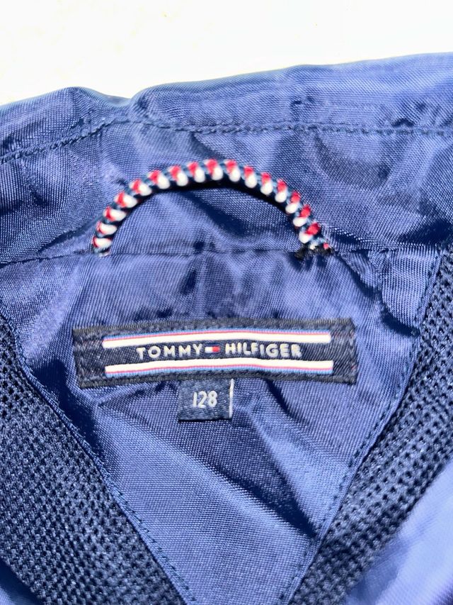 Chaqueta Tommy Hilfiger infantil azul