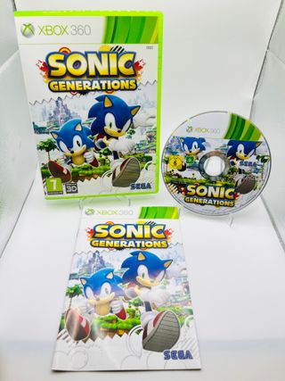 Sonic Generations Xbox 360 PAL Multilingua CIB