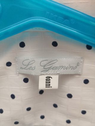 Camicia bianca Les Gamins 6 anni