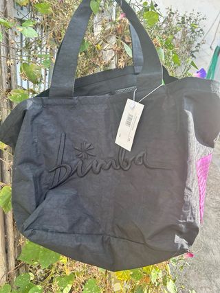 Bolso XL Negro y Verde BIMBA Y LOLA