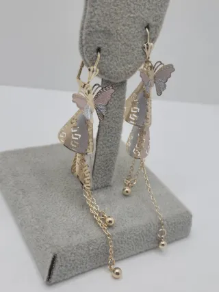 Pendientes Gold Filled Mariposa
