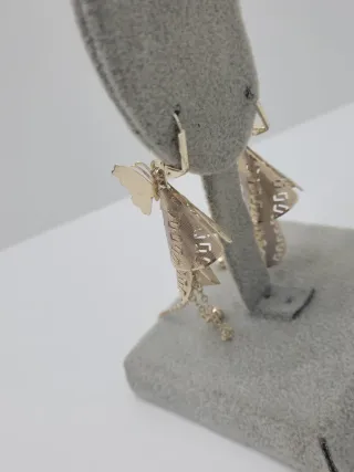 Pendientes Gold Filled Mariposa