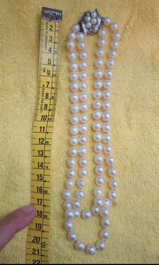 Collar 2 vueltas perlas cultivadas