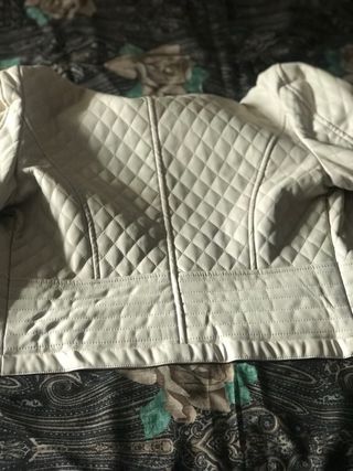 Cazadora Guess Marciano Blanca Piel Nueva