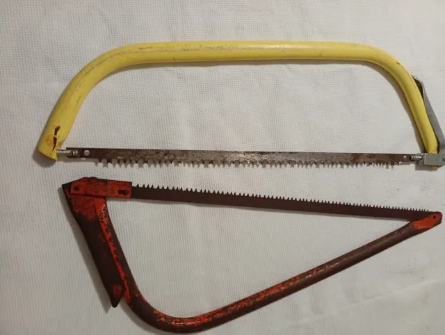 Lote de 2 Sierras de Arco y Plegable