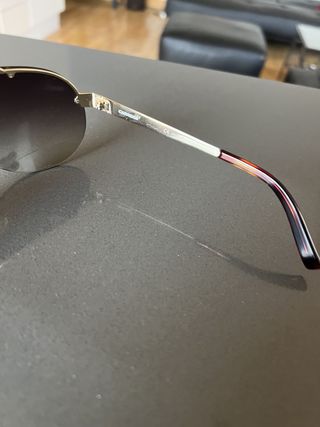 Gafas de sol Carrera Aviador Marrón y Dorado