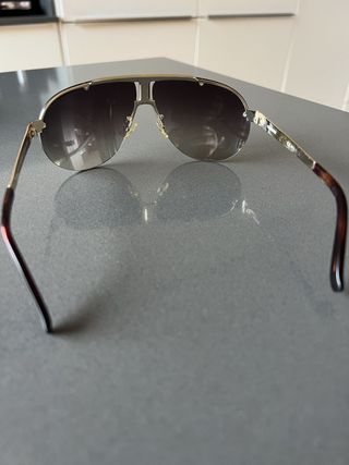 Gafas de sol Carrera Aviador Marrón y Dorado