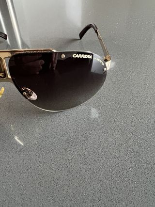 Gafas de sol Carrera Aviador Marrón y Dorado