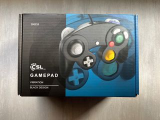 Mando Gamepad CSL Negro Vibración