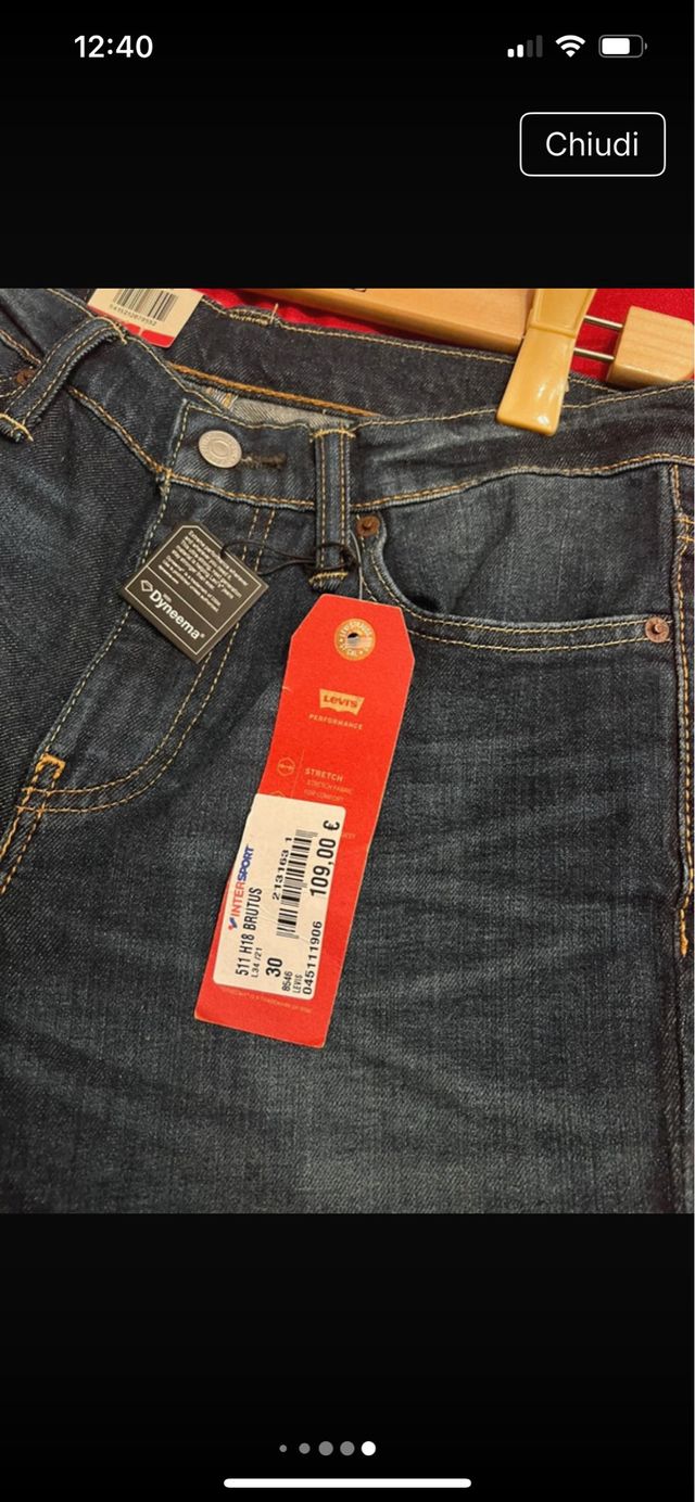 Levi's 511 W30 L34 Jeans
