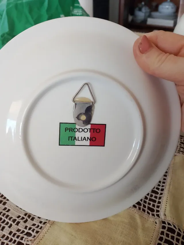 Piatto decorativo ceramica Roma Colosseo