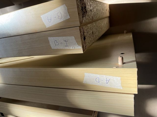 Estantería Modular Beige/Marrón