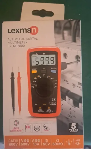 Multimetro Digitale con auto ranging Nuovo