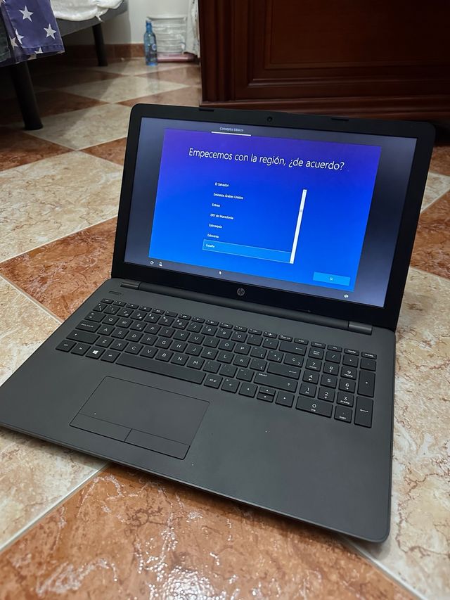 Portátil HP Negro/Gris