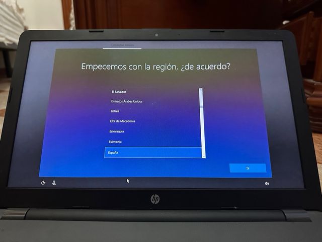 Portátil HP Negro/Gris
