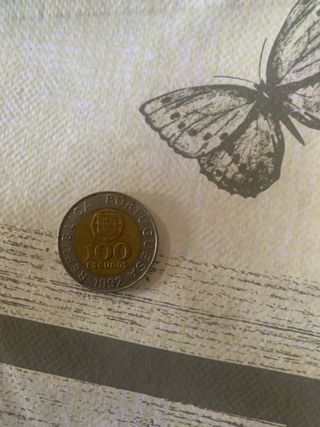 100 Escudos Portugal 1992 monete