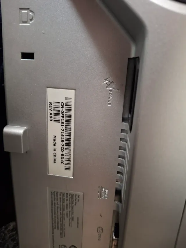 Monitor Dell PC Negro/Plateado 17 pulgadas