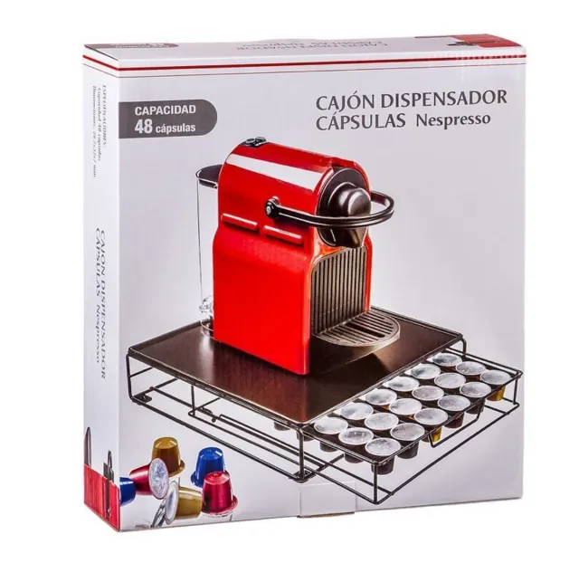 Cajón Dispensador Cápsulas Nespresso 48