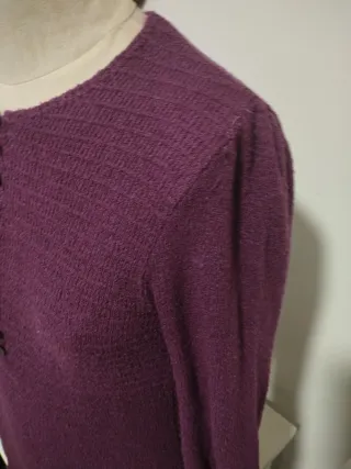 Maglia donna anni '70 viola taglia M