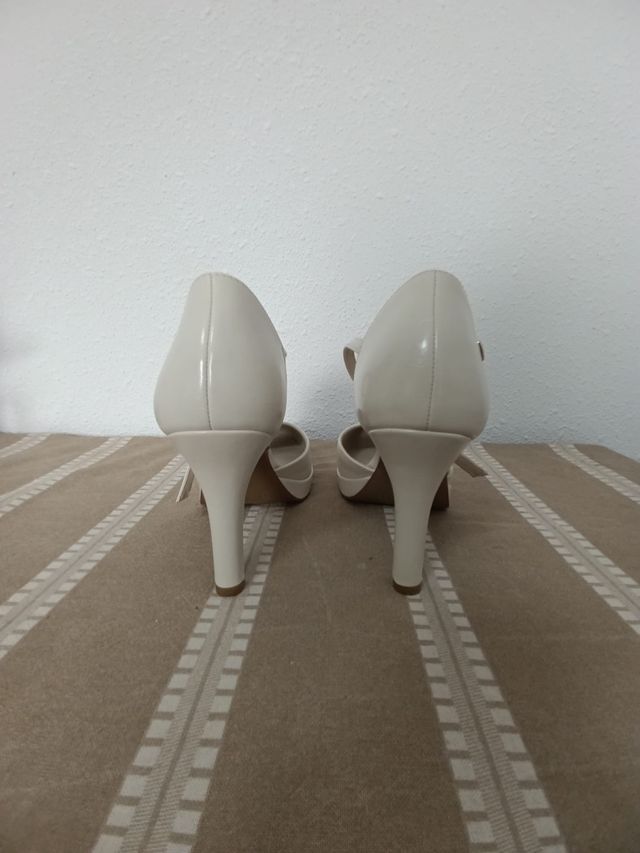 Tacones Graceland Talla 36 Blancos