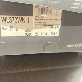 New Balance 373 Rosas Talla 38 Nuevas