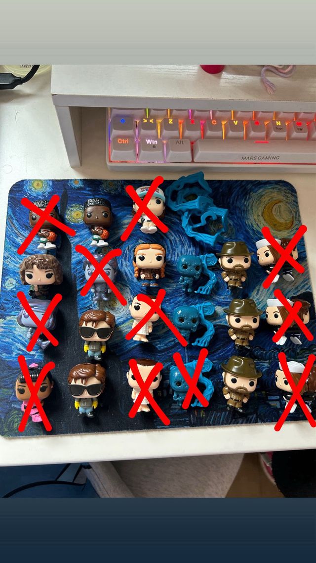 Figuras Kinder Sorpresa Stranger Things