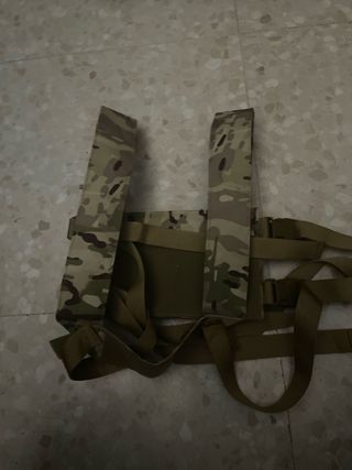 Chaleco táctico airsoft multicam(chest rig)