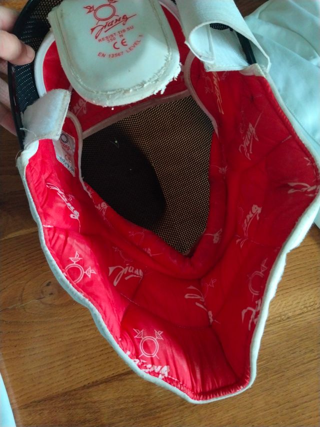 Traje de esgrima completo. Talla L.