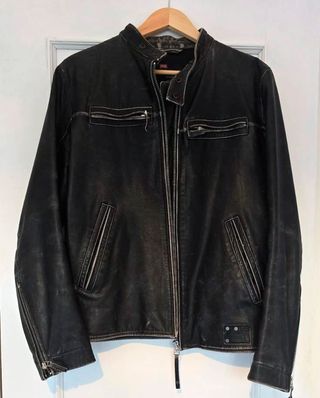 Cazadora de cuero Diesel talla M