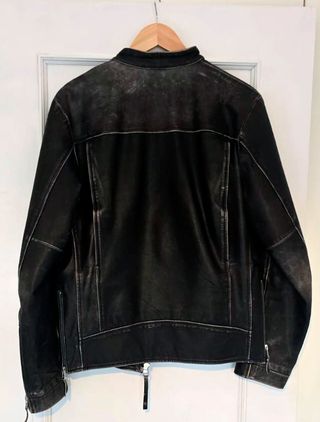 Cazadora de cuero Diesel talla M