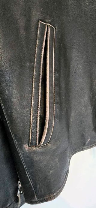 Cazadora de cuero Diesel talla M