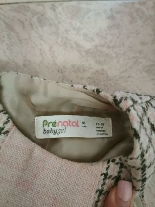 Vestito bambina fantasia quadri