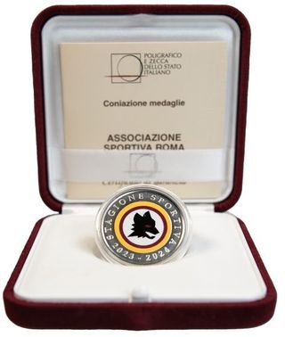 AS Roma Medaglia Ufficiale Stagione 2023/2024