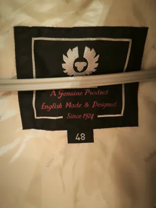 Chaqueta Belstaff Piel Mujer color crema