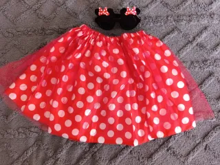 Disfraz Tutú Lunares y Gafas Minnie