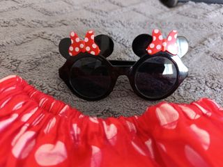 Disfraz Tutú Lunares y Gafas Minnie