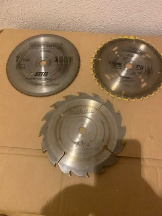 Disco Sierra Circular 7 1/4 Acero