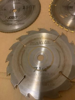 Disco Sierra Circular 7 1/4 Acero