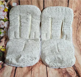 2 Sacchetti per Passeggino Gemellare, Modello 4 Stagioni