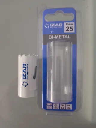 Broca corona IZAR BI-METAL 25 mm