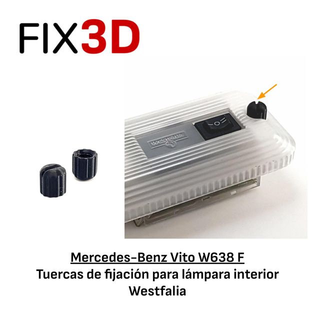 Tuercas Lámpara Westfalia Vito W638 F