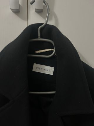 Cappotto uomo Pier One nero