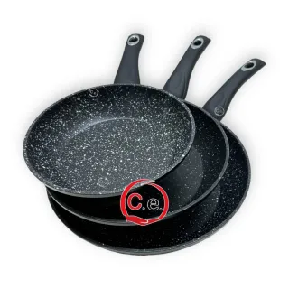 Set 3 Padelle Royalty Line Alluminio Forgiato