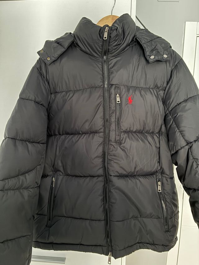 Abrigo acolchado Polo Ralph Lauren negro
