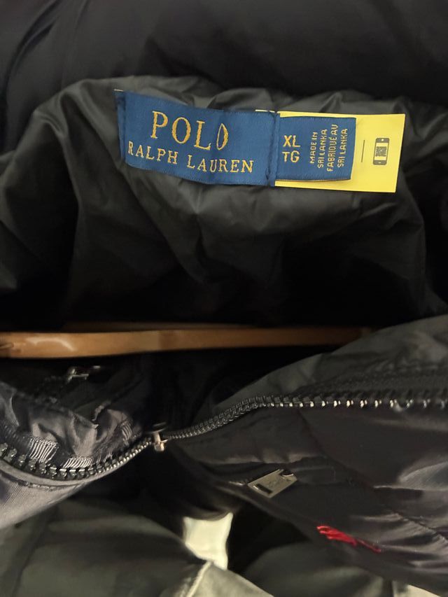 Abrigo acolchado Polo Ralph Lauren negro