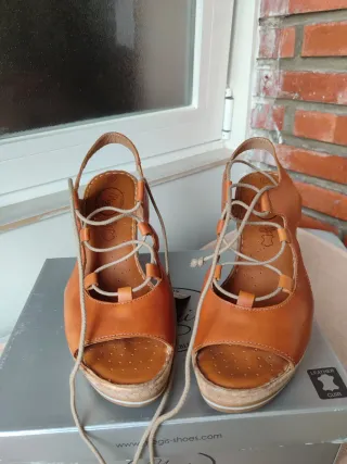 Sandalias Marrones Talla 39