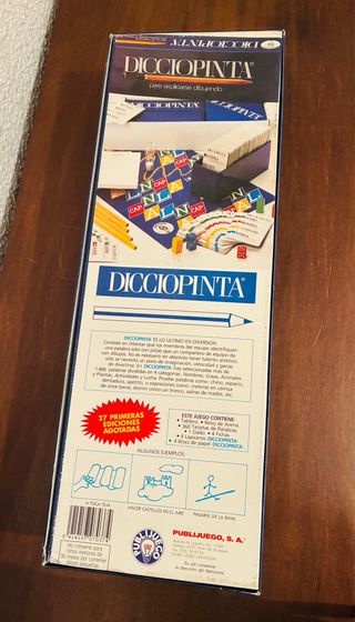 DICCIOPINTA juego años 80