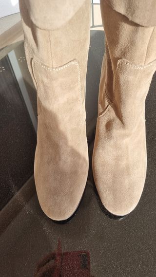 Stivaletti camoscio donna tg 40