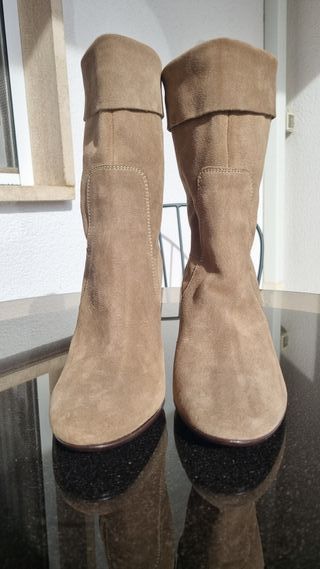 Stivaletti camoscio donna tg 40