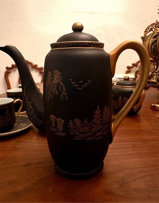 Juego Té Vintage Japonés Porcelana